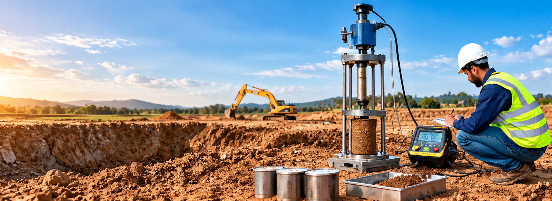 OM Test House Geotechnical Engineering